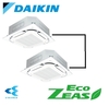 ダイキン 業務用エアコン EcoZEAS 天井カセット4方向 S-ラウンドフロー 標準タイプ UVストリーマ除菌シリーズ 5馬力 同時ツイン　SZRUC140BYD