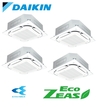 ダイキン 業務用エアコン EcoZEAS 天井カセット4方向 S-ラウンドフロー 標準タイプ UVストリーマ除菌シリーズ 8馬力 同時フォー SZRUC224BAW
